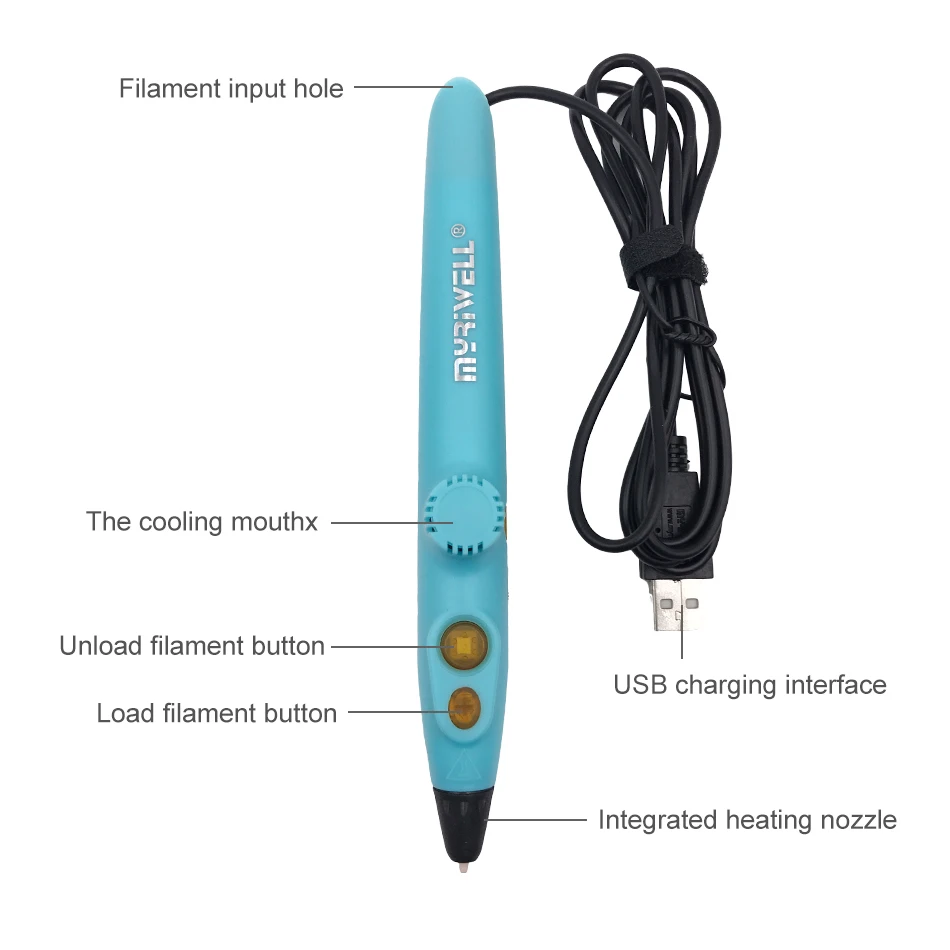 Myriwell Newest RP-200A 3D Pri - 3D Printing Pen For Kids recension och pris