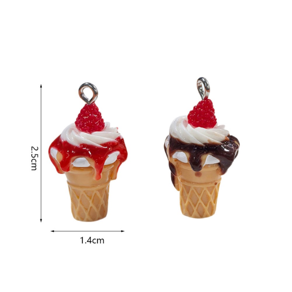 10Pcs Cute 3D Simulation Food  - 3D Printing Earrings recension och pris