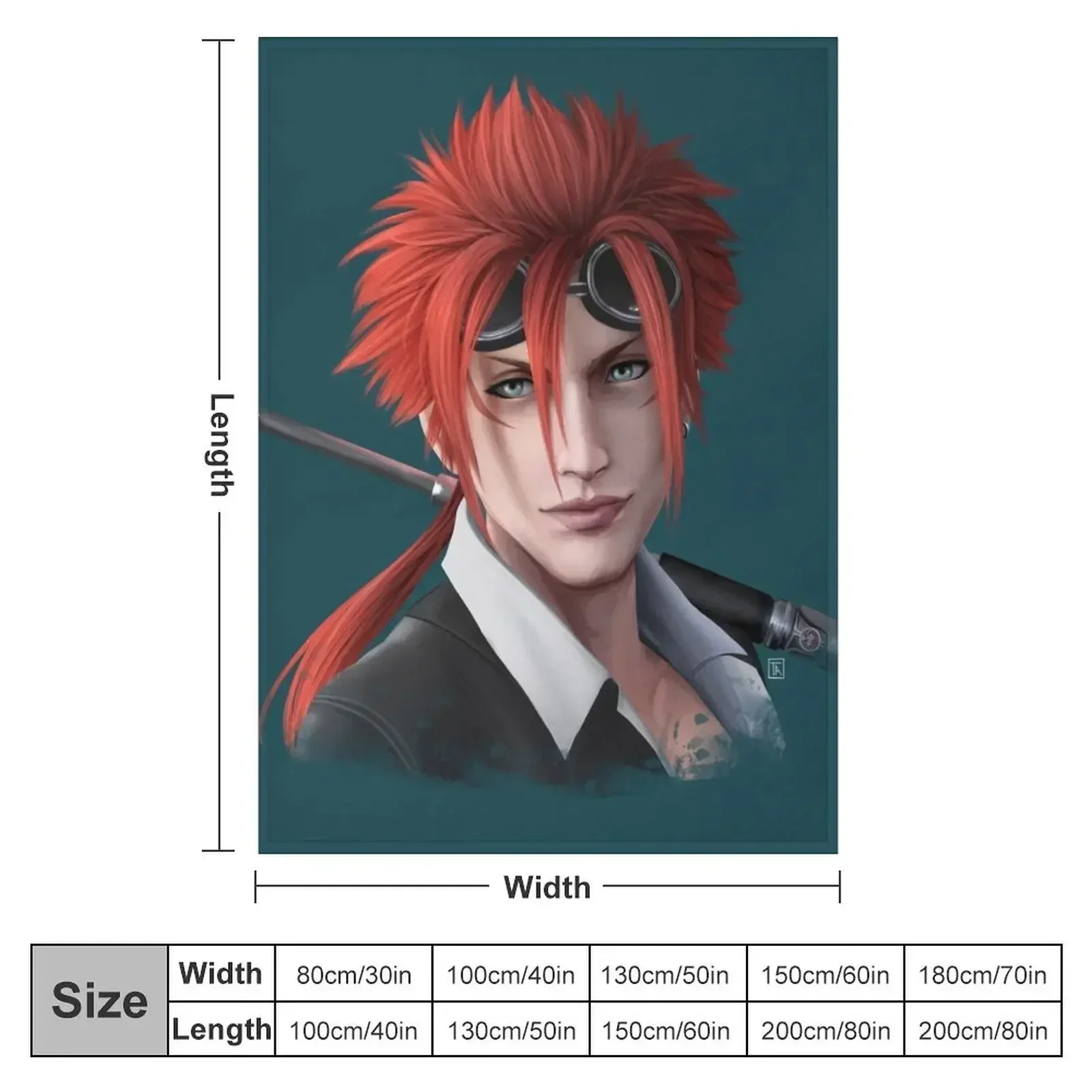 Reno - FF7R Throw Blanket Ligh - 3D Printing Use recension och pris