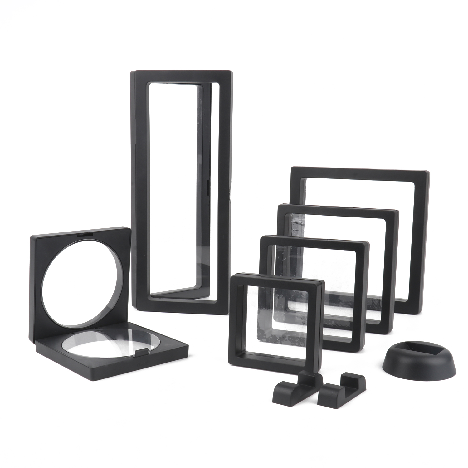 Black 3D Free Stand Suspension - 3D Printing Earrings recension och pris