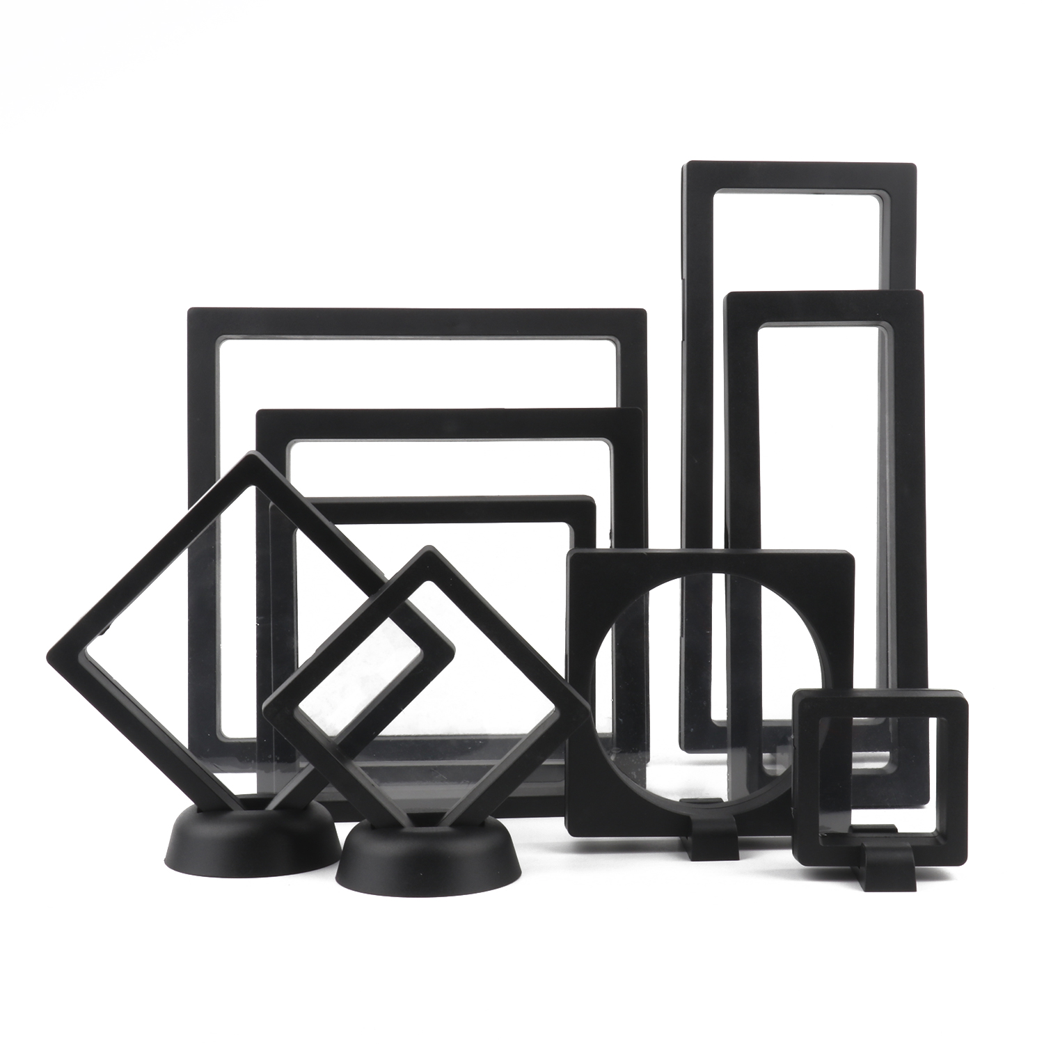 Black 3D Free Stand Suspension - 3D Printing Earrings recension och pris