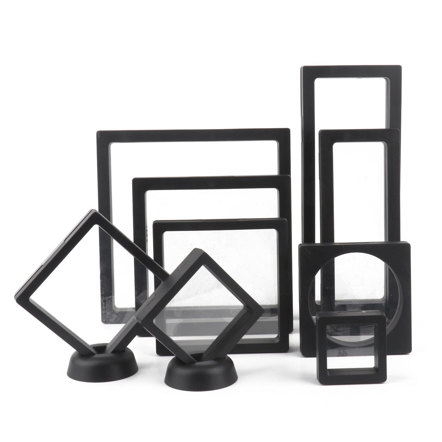 Black 3D Free Stand Suspension - 3D Printing Earrings recension och pris