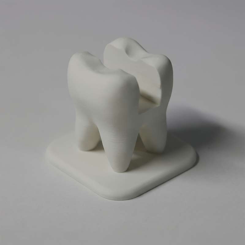 3D Printed Tooth Shaped Busine - 3D Printing Holder recension och pris