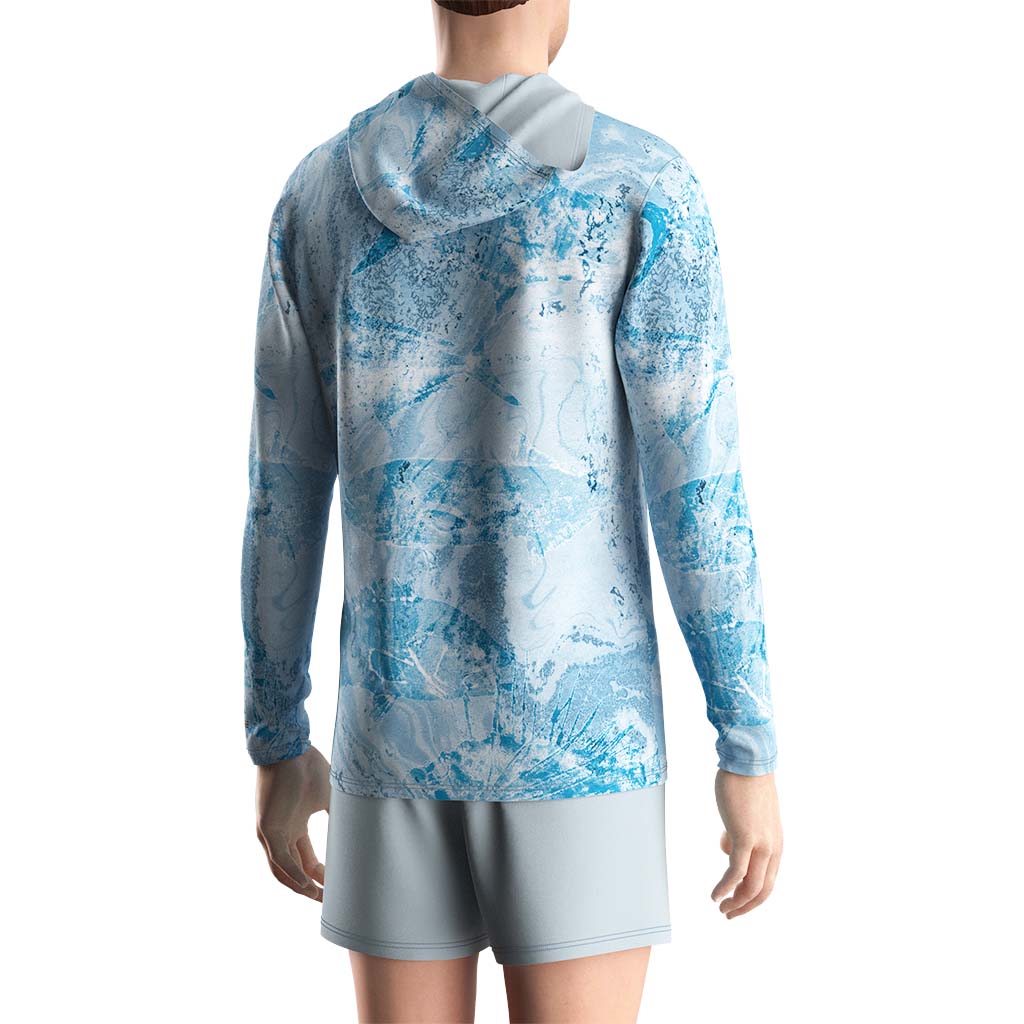 Mens Fishing UV Protection-Blu - 3D Printing Lure recension och pris