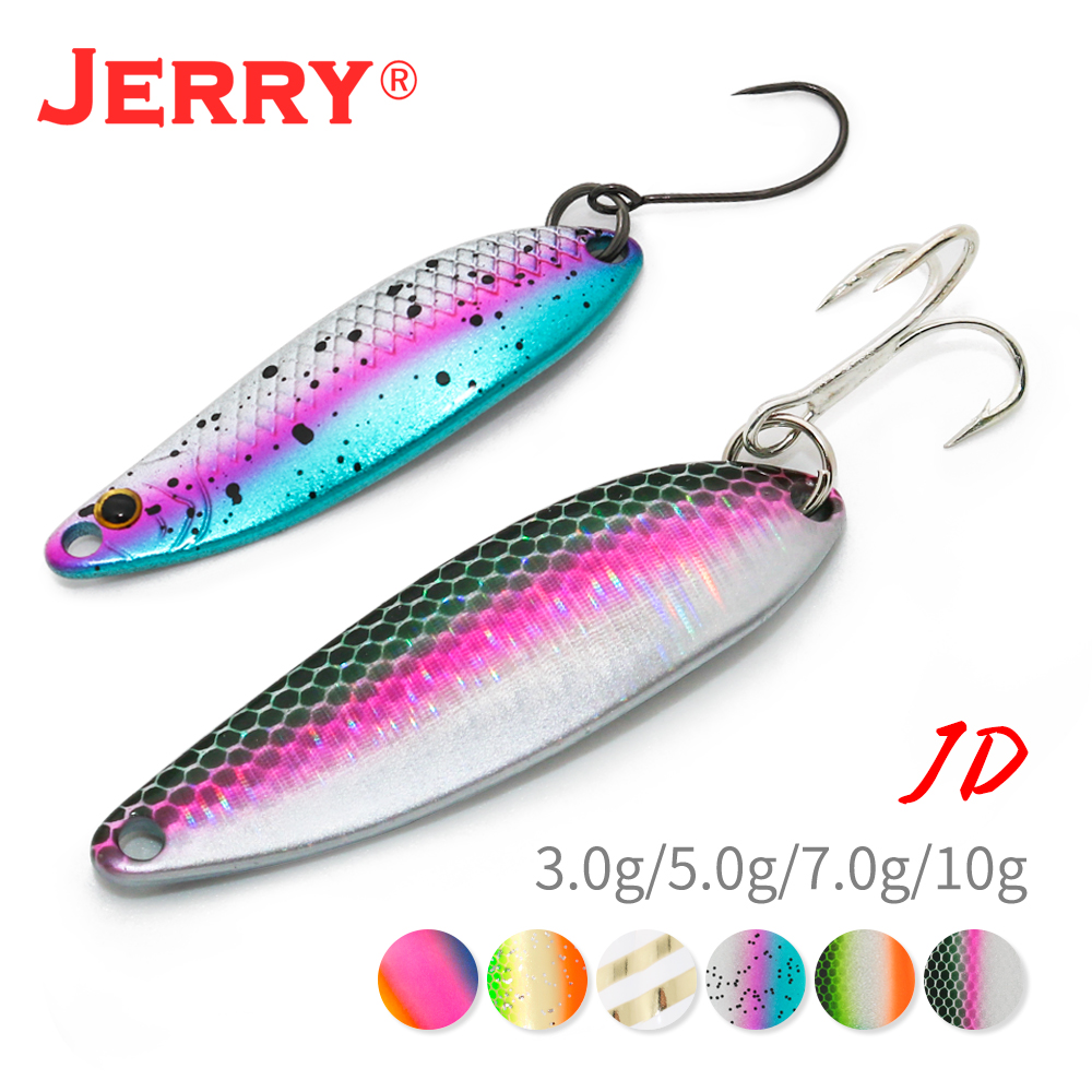 Jerry JD Artificial Spoon Lure - 3D Printing Lure recension och pris