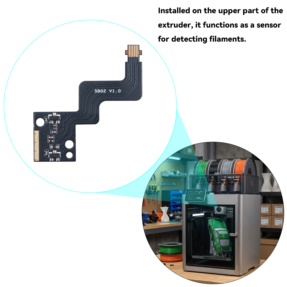 For Bambu Lab P2S Extruder Fil - 3D Printing Laboratory recension och pris